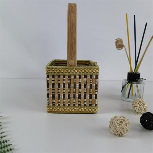 Fashionable folding square packaging High quality gift box Exquisite hand-woven Size, specification and color can be customized