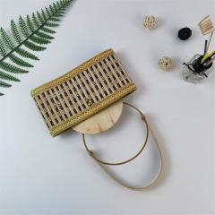 Manufacturers supply Dragon Boat Festival Zongzi Mid-Autumn Festival moon cake gift bamboo basket festival souvenir gift box support customization