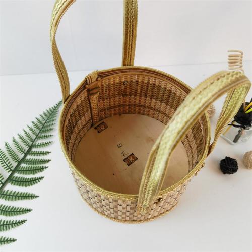 Bamboo fabric hexagonal bamboo basket Zongzi tea moon cake gift box hairy crab specialty packaging folding bamboo basket can be customized