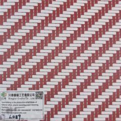 Exquisite Textilene PVC Western Placemat Insulation Pad Tea Mat Simple European Style Textilene PVC Western Placemat Wholesale