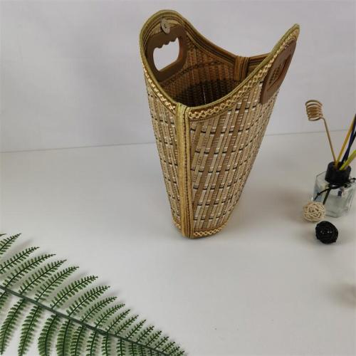 Bamboo basket factory bamboo woven exquisite gift packaging basket Zongzi bamboo basket packaging new material exquisite special