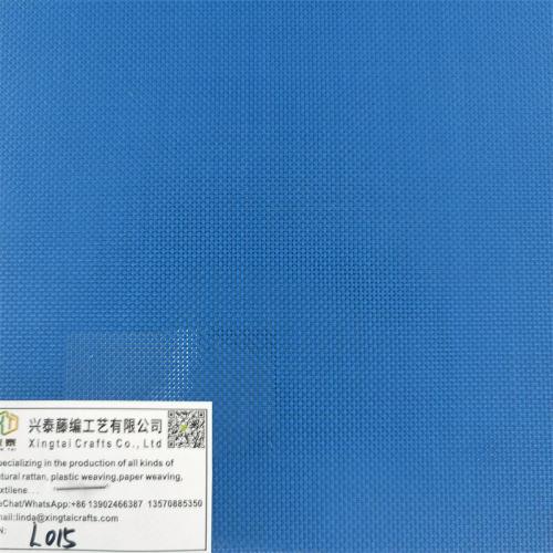 Factory direct sales color PVC textilene mesh 1*1 square mesh fabric pet bed fabric