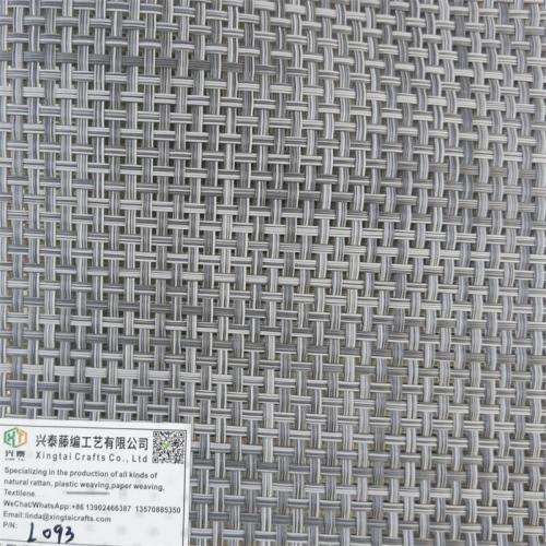 Factory direct sales PVC Textilene mesh cloth coarse silk cloth checkered mesh cloth can be used for floor mats decorative mats