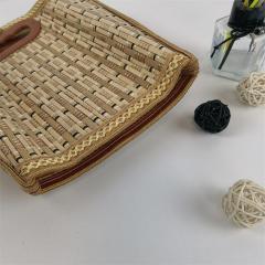 Bamboo basket factory bamboo woven exquisite gift packaging basket Zongzi bamboo basket packaging new material exquisite special