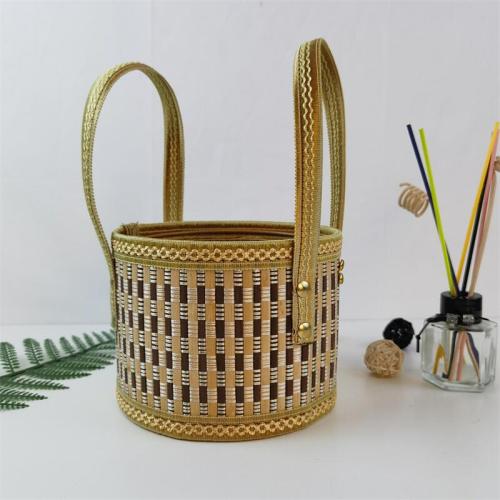New product release Bamboo basket Portable rice dumpling basket Moon cake gift packaging Size and color can be customized