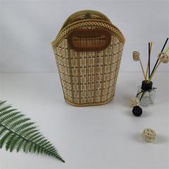 Bamboo basket factory bamboo woven exquisite gift packaging basket Zongzi bamboo basket packaging new material exquisite special
