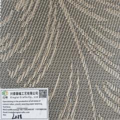 Factory direct sales PVC waterproof black and white fabric 8*8 mesh fabric 70%PVC+30%PET PVC plus striped silk
