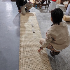 Polished Rattan Cane Webbing - Ultra-Smooth Woven Rolls