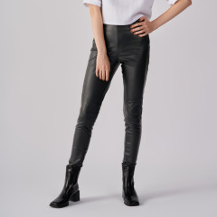RECYCLED LEATHER SKINNY PANT