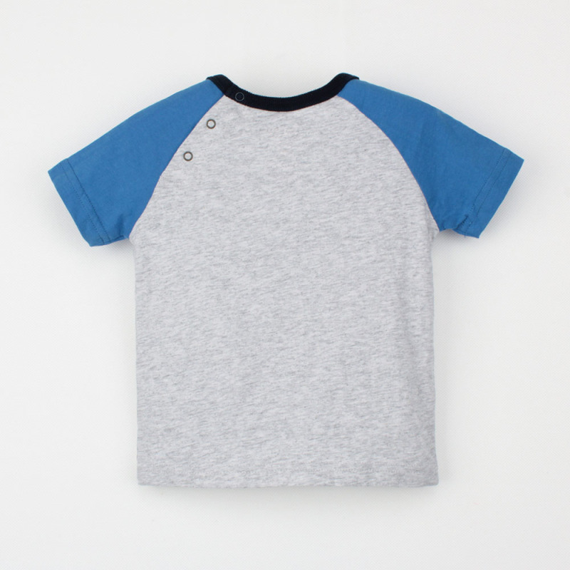 MICHAEL COTTON JERSEY RAGLAN SLLEVE TEE