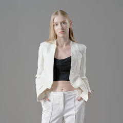 COLLARLESS CASUAL BLAZER