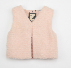 GIRL FAUX FUR VEST