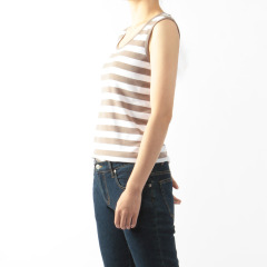 CREW NECK STRIPE TANK