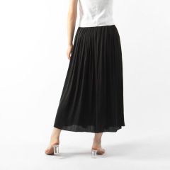 SATIN HIGH RISE MAXI SKIRT