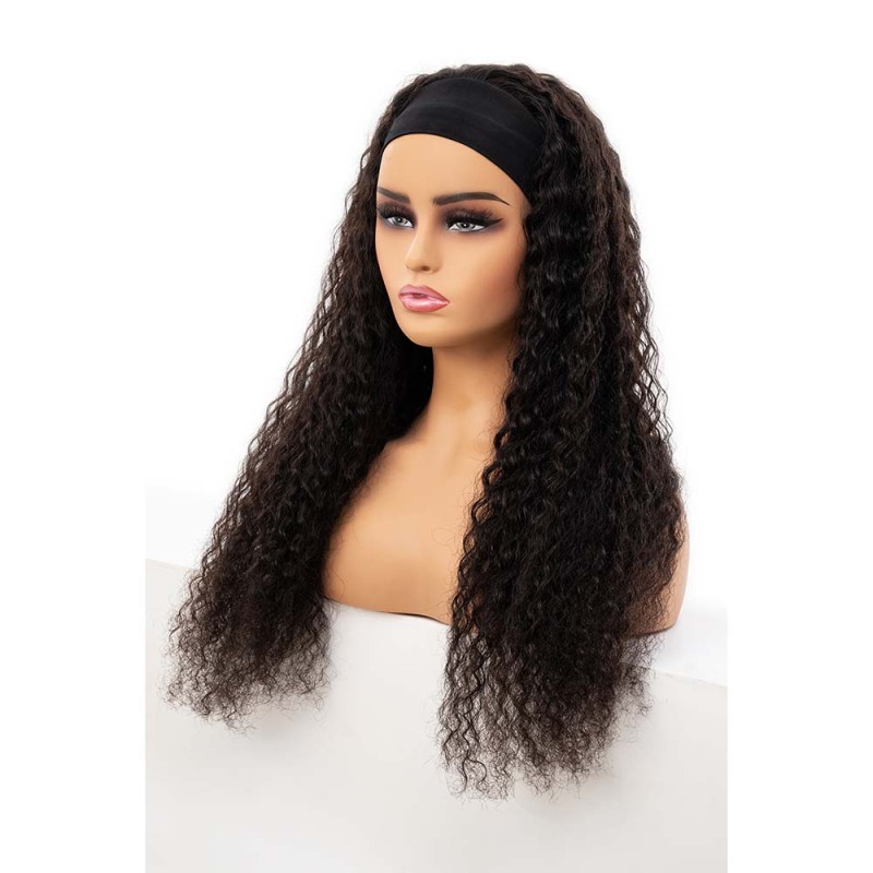 Wholesale Curly Natural Black 150% Density Human Hair 13x6 Hd Lace Front Wigs
