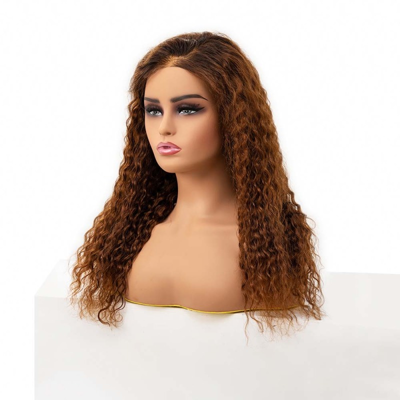 Wholesale Water Wave 30# Glueless 13x6 Hd Lace Front Wig for Women