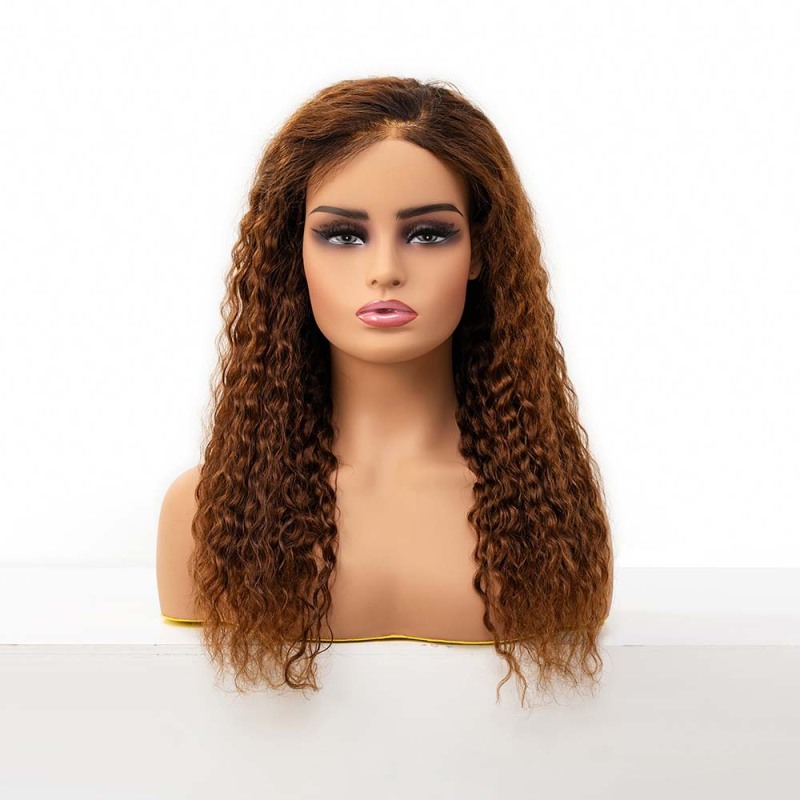 Wholesale Water Wave 30# Glueless 13x6 Hd Lace Front Wig for Women