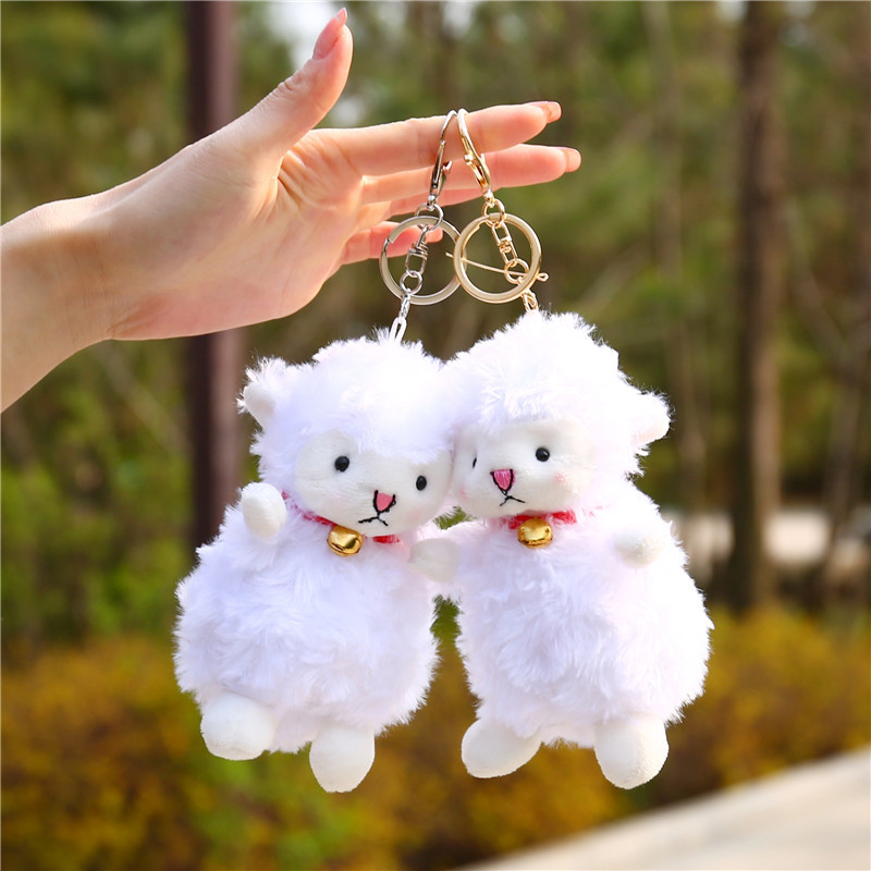 Custom sales plush keychain