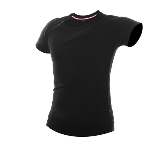 Thick 200g heavy combed cotton T Shirt Unisex round neck short sleeve T shirt 10 different solid color can customized with logo