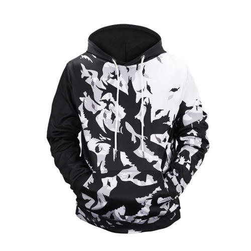 3D all over Sublimation Printing Pullover Men's Sweatshirt Hoodies Can Customized With Design