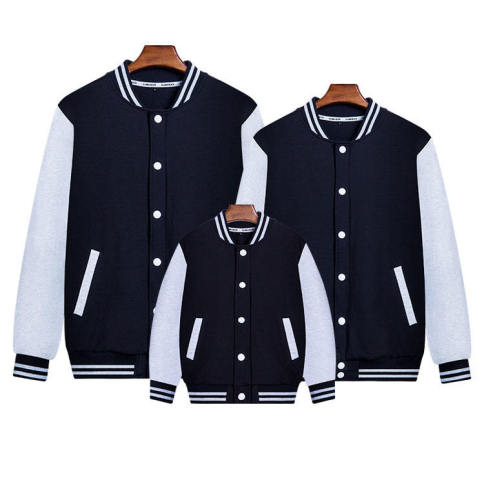 High Quality Custom Logo Design Varsity Jacket Coats Bomber letterman Baseball University Jackets Parent-child clothing