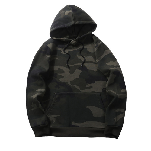 Custom Hoodies Hip Hop Hoodie Long Sleeve Hooded Camouflage Printing Sports Loose Casual Sweatshirt Plus Size Autumn and Winter