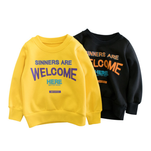 Autumn new style Korean children's clothing wholesale kid clothing boys girs sweater fleece baby sweatshirt