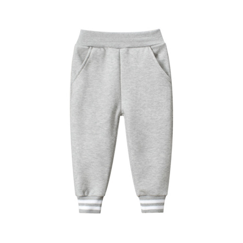 Autumn new 2022 Korean version children's clothing girls pants wholesale baby fleece sweatpants for sports