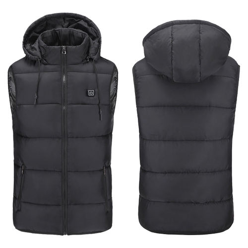 Winter Unisex Wear Carbon Fiber Heated Smart USB Jacket Adjustable Temperature Gilet Vest