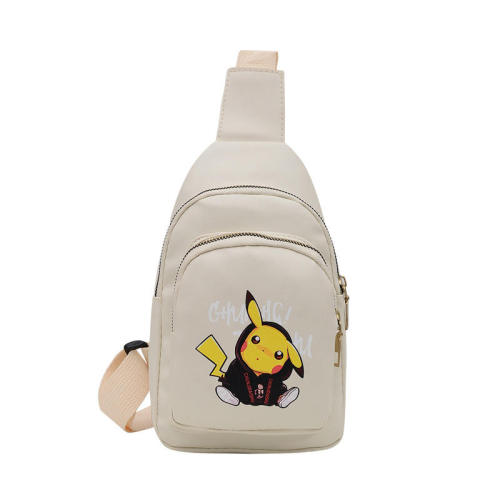 New style PU messenger female chest bag cute anime children's change mobile phone bag soft girl shopping shoulder bag