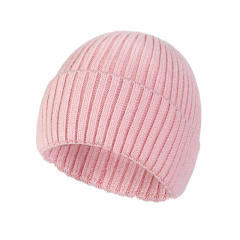 Men and Women Unisex Winter Beanie Woolen Cap Korean Version of Core-Spun Yarn Hat Multiple Colors Option Customized Logo