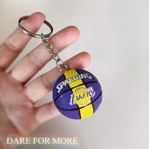 Basketball Keychain Sports keychain Pendant Keyring Gift