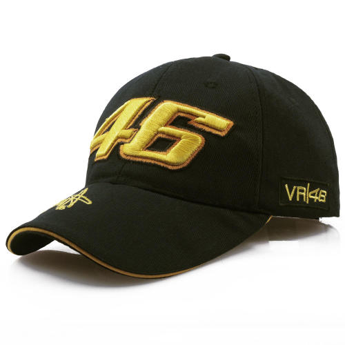 Cotton Sun Hat Gorras Football star VR46 Embroidered Motorcycle Hat Racing Cap Sports Baseball Cap