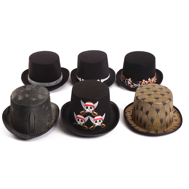 New pirate hat magic hat dance stage performance hat