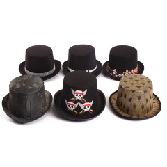 New pirate hat magic hat dance stage performance hat