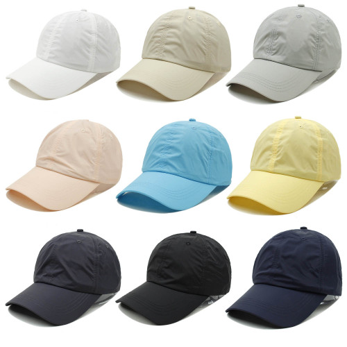 Breathable quick-drying cap gorras unisex outdoor mesh cap thin section sunshade sports sunscreen sun hat peaked baseball cap