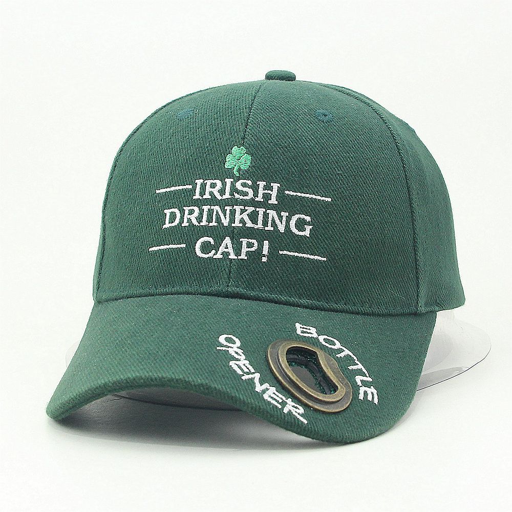 Cotton embroidery bottle opener Hat men and women outdoor leisure mountaineering baseball cap beer promotion gift sun hat