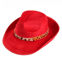 Customized festival fedora hat polyester felt halberd shaped Jazz non-woven retro hat Costume Halloween Cosplay Hat