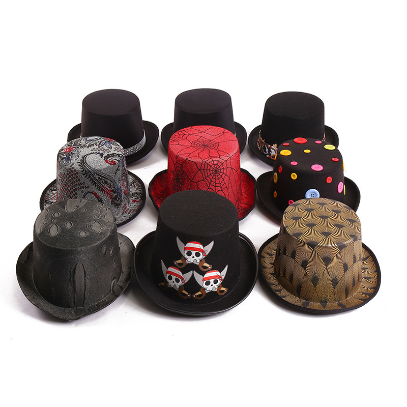 New pirate hat magic hat dance stage performance hat