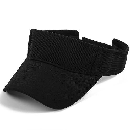 Summer adult solid color light plate sunshade baseball cap outdoor leisure sunscreen empty top visor hat can customize logo