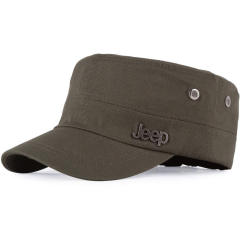 Baseball hat men's autumn and winter sunshade flat top military cap outdoor sports cap sun hat