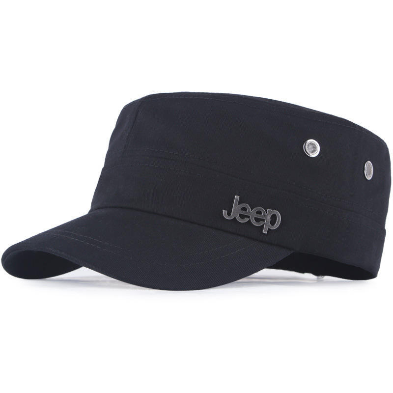 Baseball hat men's autumn and winter sunshade flat top military cap outdoor sports cap sun hat
