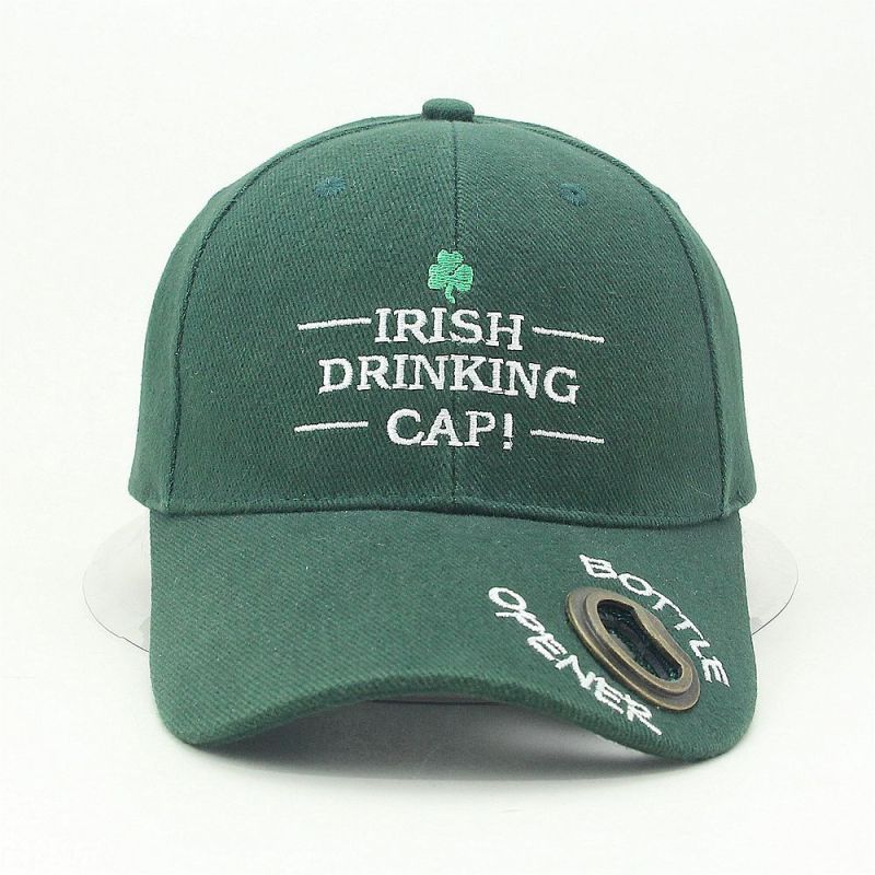 Cotton embroidery bottle opener Hat men and women outdoor leisure mountaineering baseball cap beer promotion gift sun hat