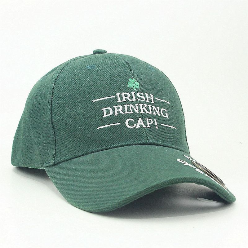 Cotton embroidery bottle opener Hat men and women outdoor leisure mountaineering baseball cap beer promotion gift sun hat