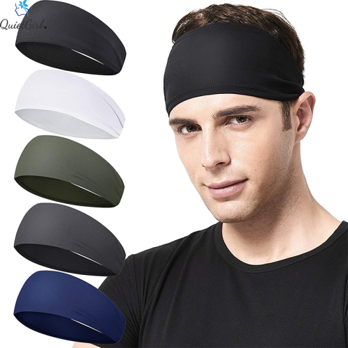 Custom logo Sports Headband Fitness Headbands For Women &amp; Men Head Band Sweatband for Running Yoga Workout Gym Exercise