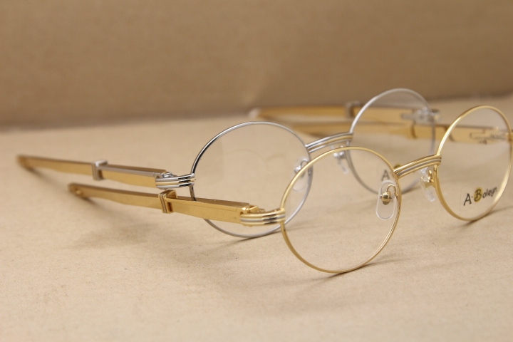 Cartier Golden Stainless steel Original optics Hot CT 7550178  Wholesale Metal Material Size:57