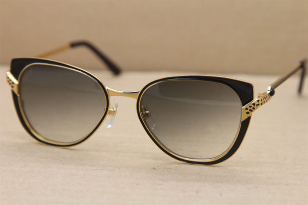 Luxury brand Metal Carter CT 6338248 Original Sunglasses in Black Gold Brown Lens New Sunglasses