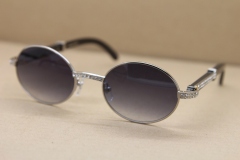 NEW Diamond 7550178 Buffalo horn Original Sunglasses  luxury brand Unisex Sunglasses
