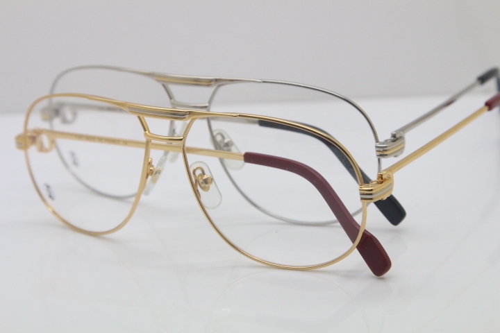 Cartier 1038366 Full frame Metal Glasses in Gold Optical