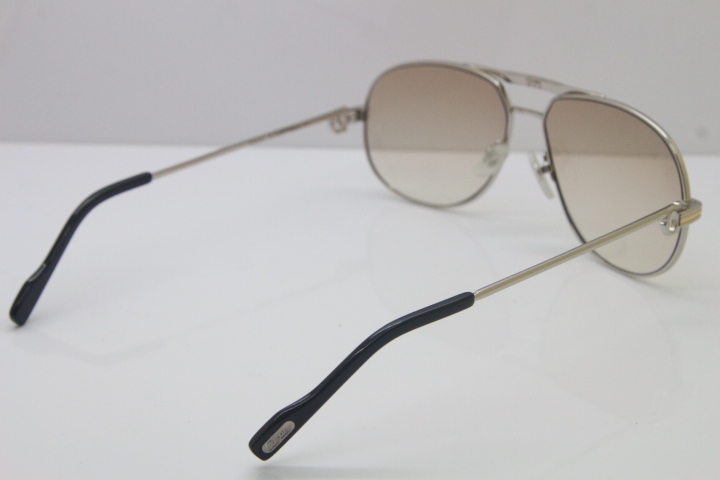 Cartier 1038366 Sunglasses Gold Brown Lens